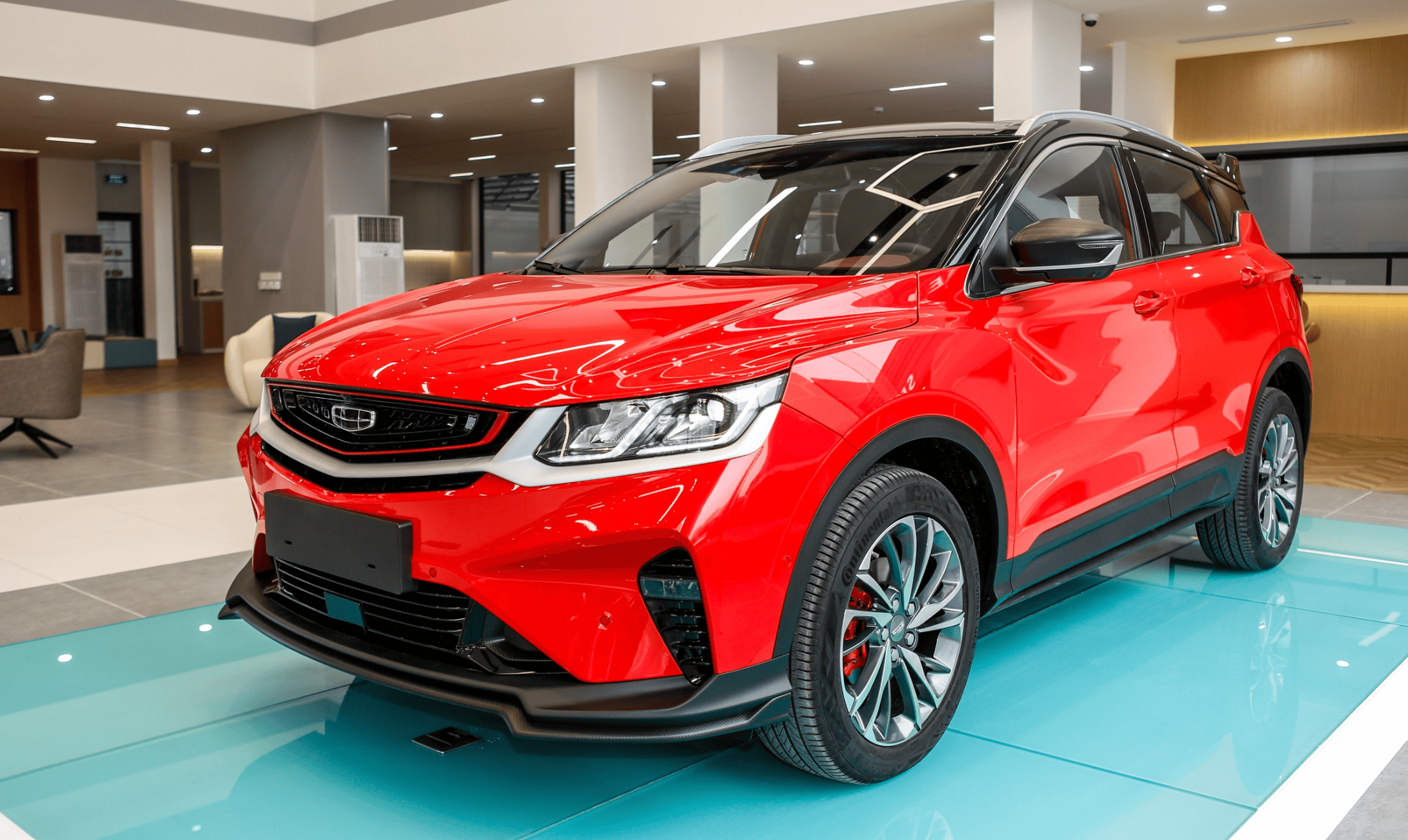 Giá lăn bánh Geely Coolray tại Hà Tĩnh