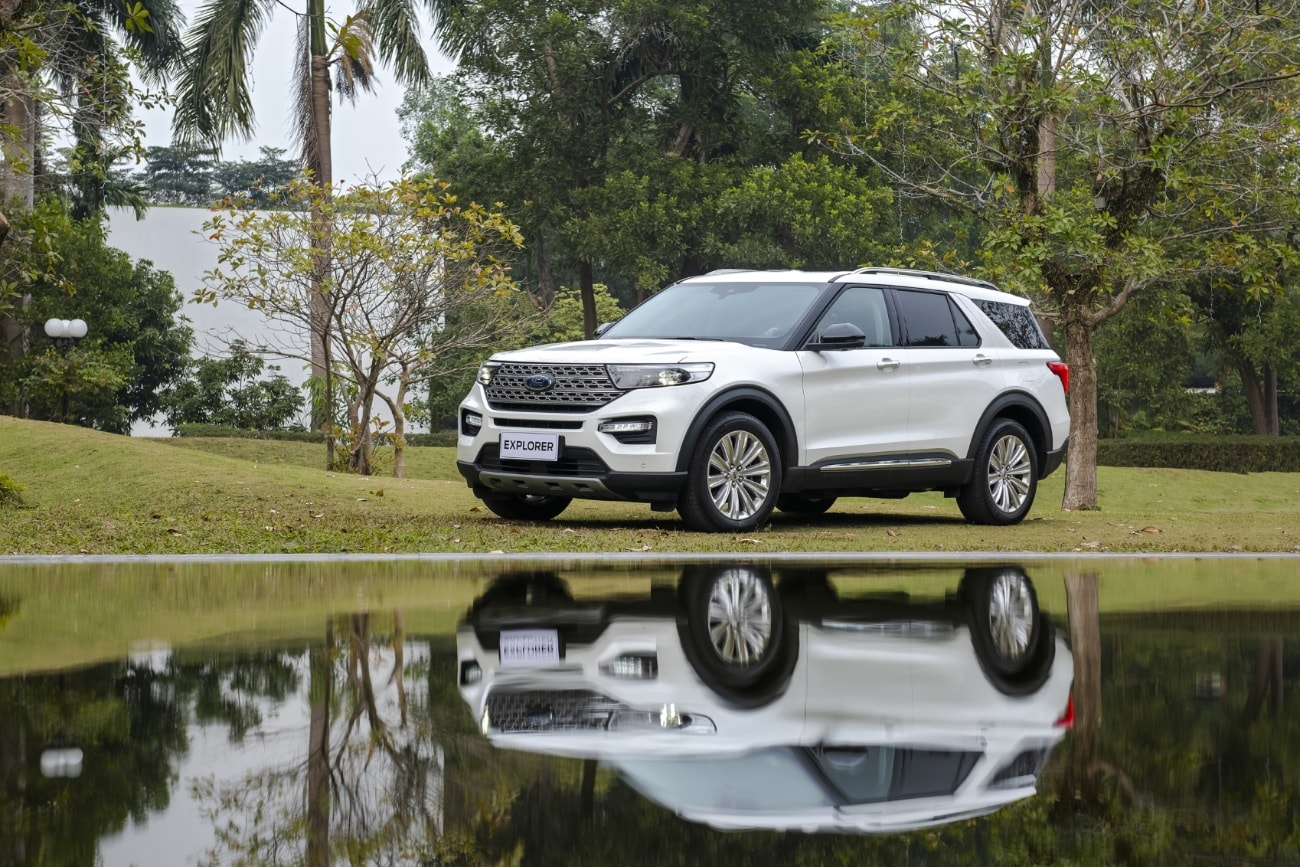 Giá lăn bánh Ford Explorer tại Hà Tĩnh
